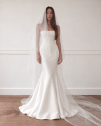Camille — Minimalist Drop Veil