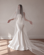 Camille — Minimalist Drop Veil
