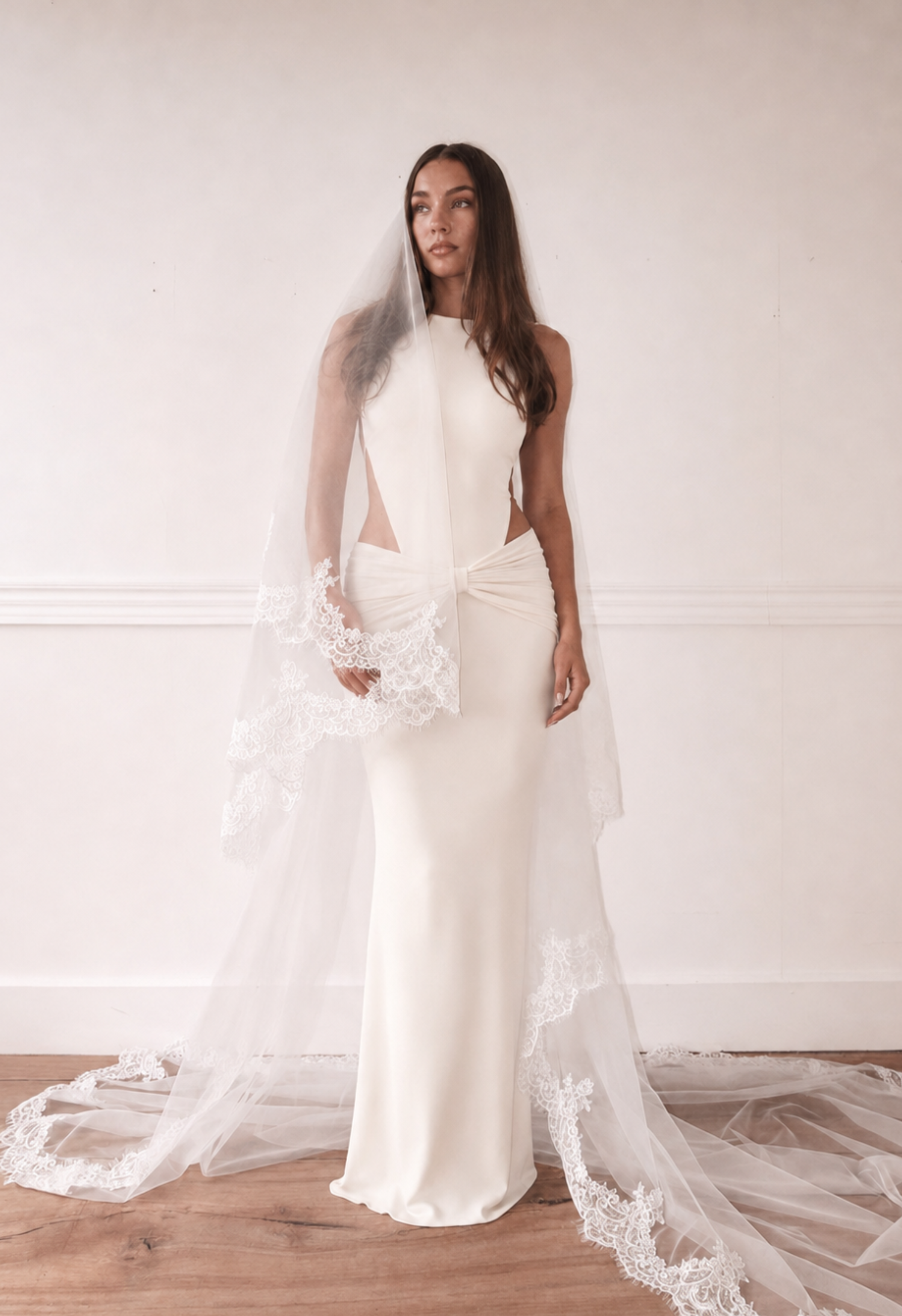 Céline — Romantic Lace Wedding Veil