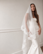 Céline — Romantic Lace Wedding Veil