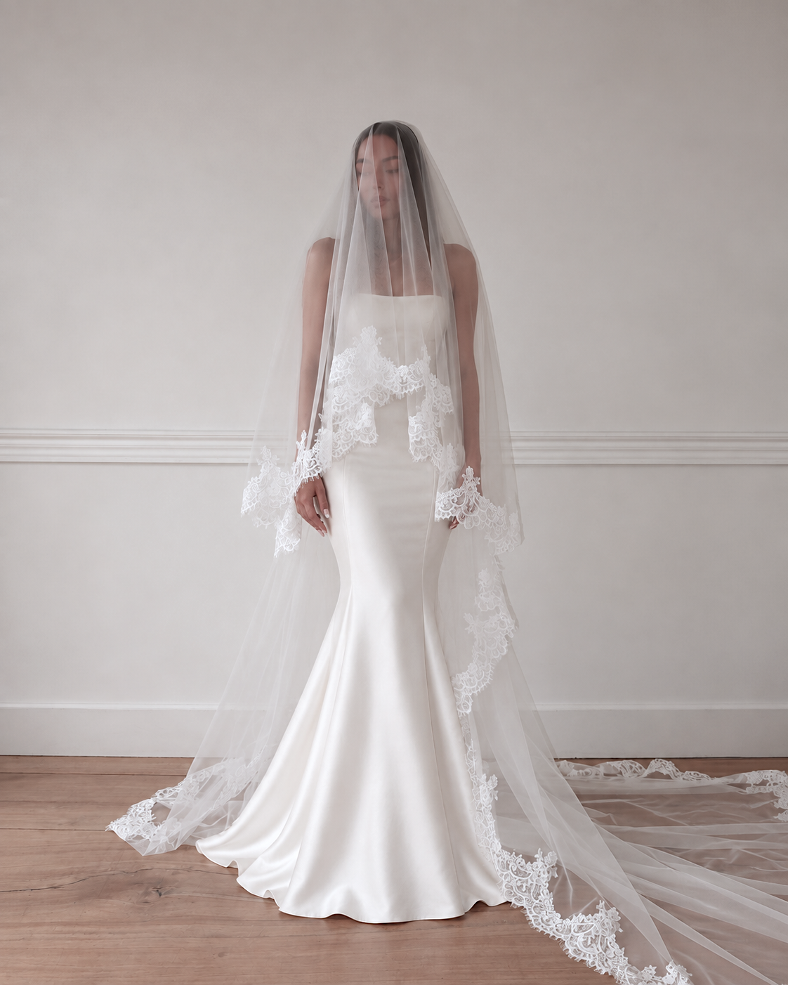Céline — Romantic Lace Wedding Veil