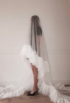 Elise — Romantic Ruffle Wedding Veil