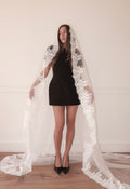 Agathe — Eyelash Lace Wedding Veil