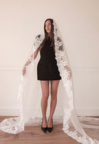 Agathe — Eyelash Lace Wedding Veil