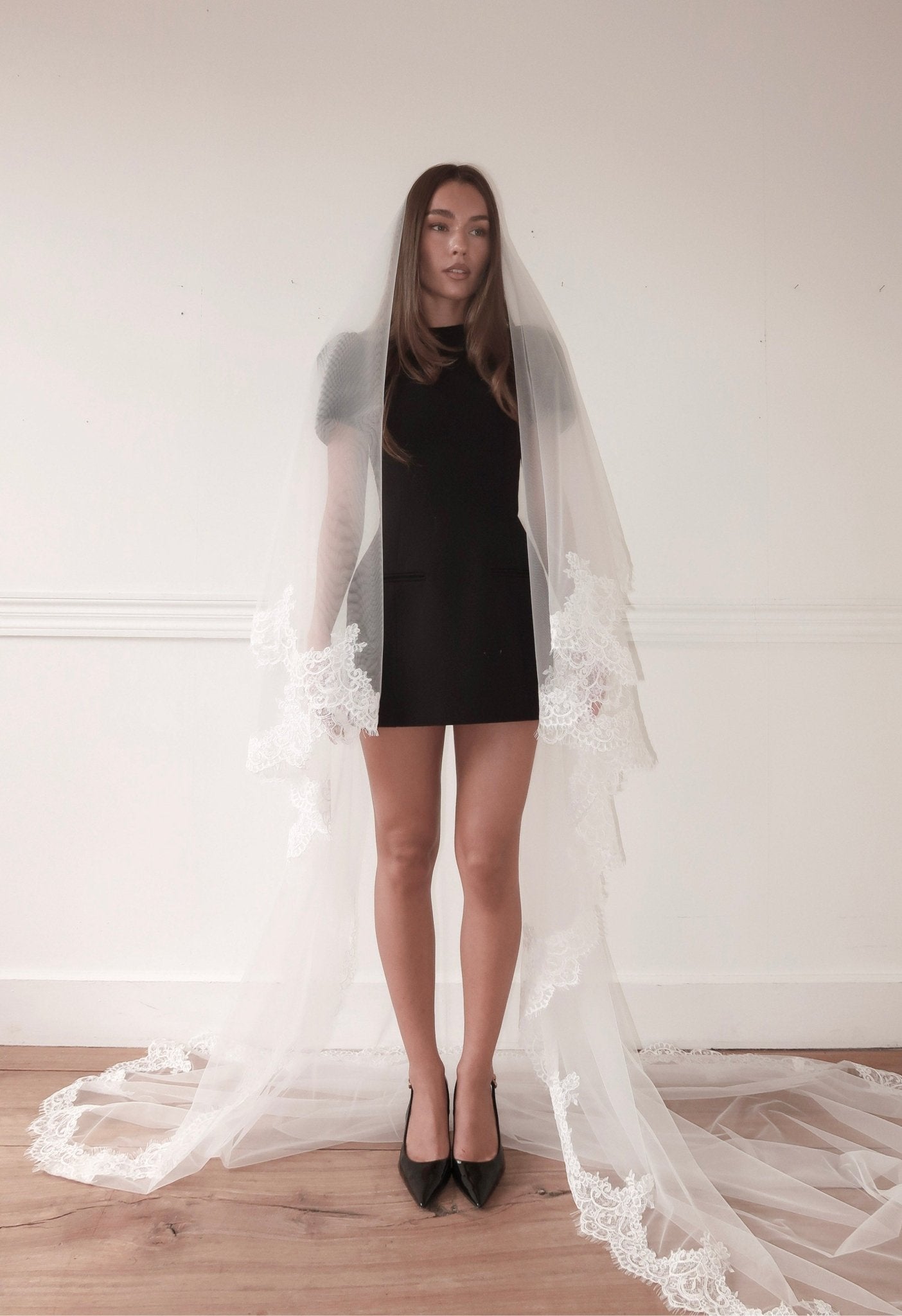 Céline — Romantic Lace Wedding Veil