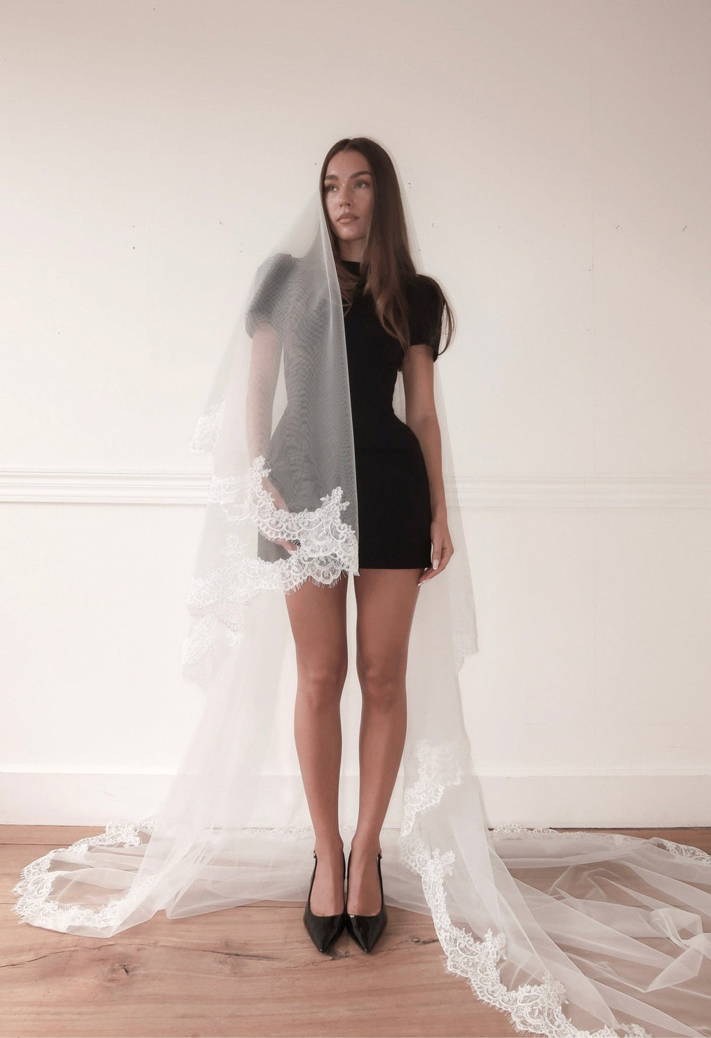 Céline — Romantic Lace Wedding Veil