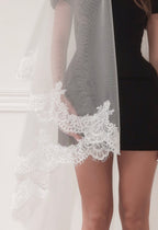 Céline — Romantic Lace Wedding Veil