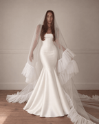 Elise — Romantic Ruffle Wedding Veil