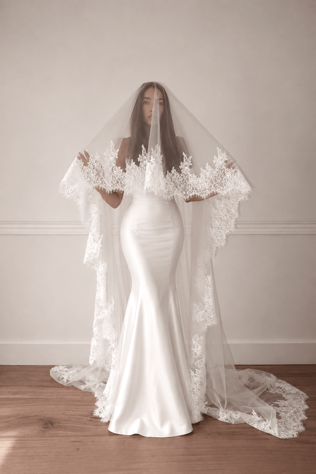 Julie — Romantic Lace Wedding Veil