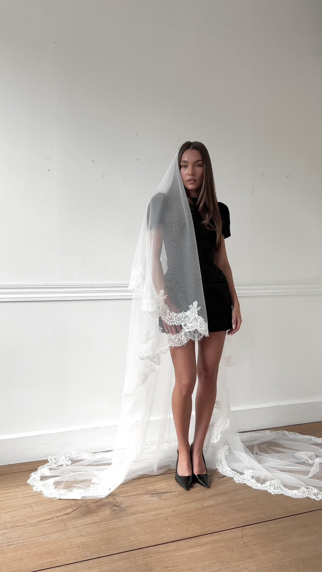Céline — Romantic Lace Wedding Veil
