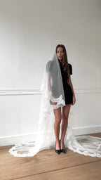 Céline — Romantic Lace Wedding Veil